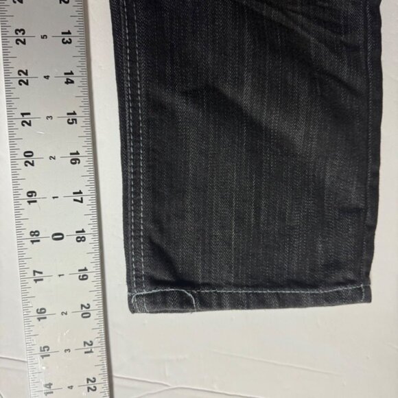 Old Skool Boys Jeans Size 5 Denim Pants with White Stitching - Picture 8 of 9